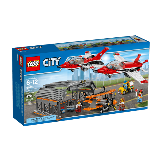 LEGO CITY LE SPECTACLE AERIEN DE L'AEROPORT 2016